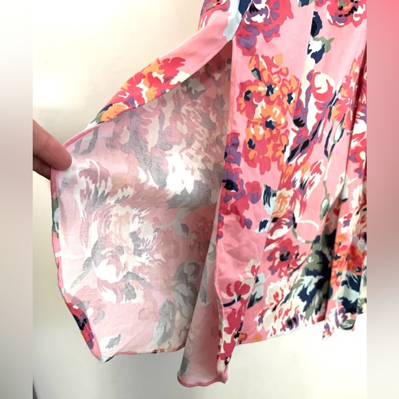 Zara Floral Print Shirt Dress - Picture 9 of 11